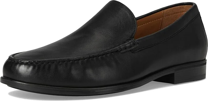 Johnston & Murphy Harrison Venetian Men's Lace-up Boots Black Glove Leather : 8.5 M (D) - Image 5