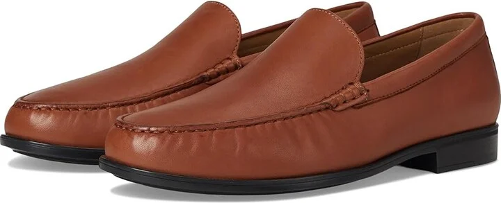 Johnston & Murphy Harrison Venetian Men's Lace-up Boots Cognac Glove Leather : 8.5 M (D)