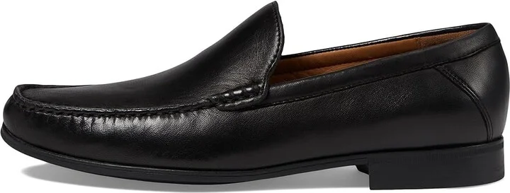 Johnston & Murphy Hawkins Venetian Men's Shoes Black Glove Leather : 14 M (D) - Image 6