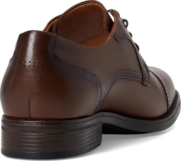 Johnston & Murphy Hawthorn Cap Toe Men's Shoes Tan Full Grain : 12 M (D), Leather - Image 4
