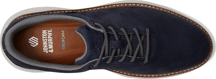 Johnston & Murphy Hayden Perfed U-Throat Men's Lace-up Boots Denim Nubuck : 10 M (D), Leather - Image 2