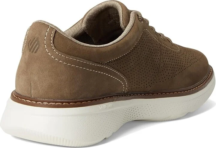 Johnston & Murphy Hayden Perfed U-Throat Men's Lace-up Boots Taupe Nubuck : 12 M (D), Leather - Image 4