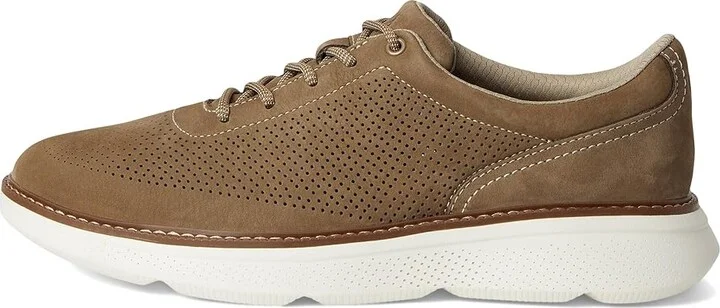 Johnston & Murphy Hayden Perfed U-Throat Men's Lace-up Boots Taupe Nubuck : 12 M (D), Leather - Image 6