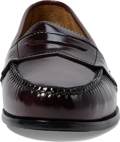 Johnston & Murphy Hayes Penny Loafer Men's Shoes Burgundy : 8.5 W (EE), Leather - Image 6