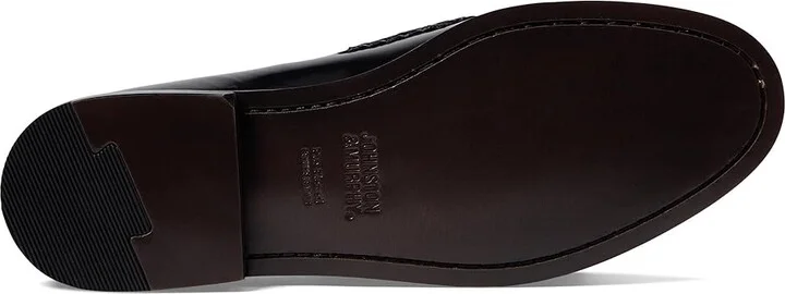 Johnston & Murphy Hayes Tassel Loafer Men's Shoes Black : 7 M (D), Leather - Image 4