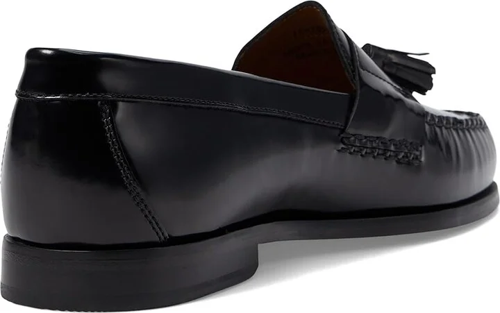 Johnston & Murphy Hayes Tassel Loafer Men's Shoes Black : 7 M (D), Leather - Image 5