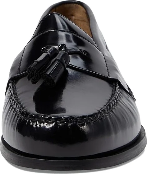 Johnston & Murphy Hayes Tassel Loafer Men's Shoes Black : 7 M (D), Leather - Image 6