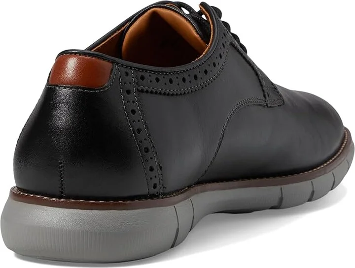 Johnston & Murphy Holden Plain Toe Oxford Men's Shoes Black Full Grain : 8 M (D), Full Grain leather - Image 5