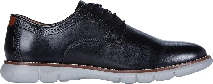 Johnston & Murphy Holden Plain Toe Oxford Men's Shoes Black Full Grain : 8 M (D), Full Grain leather - Image 8