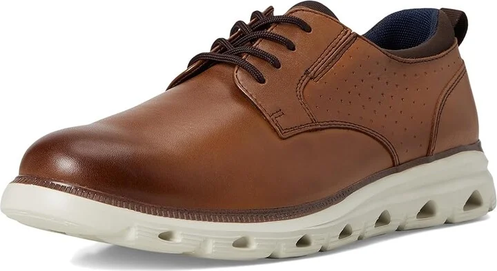 Johnston & Murphy Jenkins Plain Toe Men's Shoes Brown Leather : 11 M (D) - Image 5