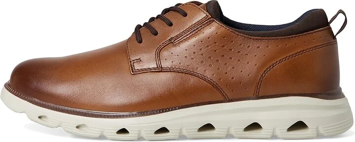 Johnston & Murphy Jenkins Plain Toe Men's Shoes Brown Leather : 11 M (D) - Image 6
