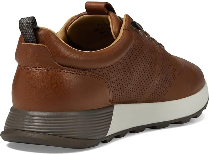 Johnston & Murphy Kinnon Perfed Jogger Men's Shoes Tan Full Grain 2 : 8 M (D), Leather - Image 4