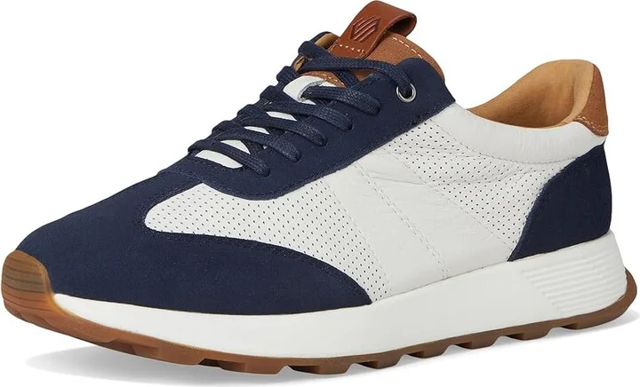 Johnston & Murphy Kinnon T-Toe Men's Lace-up Boots Navy Suede/White Full Grain : 11.5 M (D), Leather/Rubber/Suede - Image 5