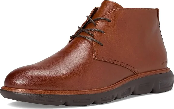 Johnston & Murphy Larkin Chukka Men's Boots Tan Italian Calfskin : 12 M (D), Leather - Image 5