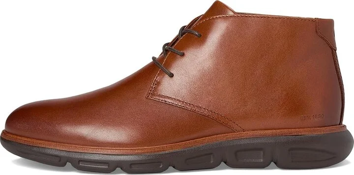 Johnston & Murphy Larkin Chukka Men's Boots Tan Italian Calfskin : 12 M (D), Leather - Image 6