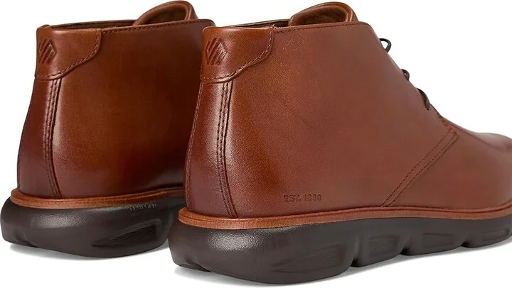 Johnston & Murphy Larkin Chukka Men's Boots Tan Italian Calfskin : 12 M (D), Leather - Image 7