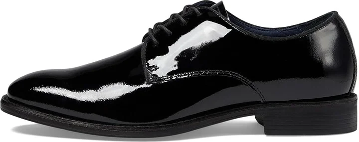 Johnston & Murphy Lewis Plain Toe Men's Shoes Black Patent Leather : 10.5 M (D) - Image 6