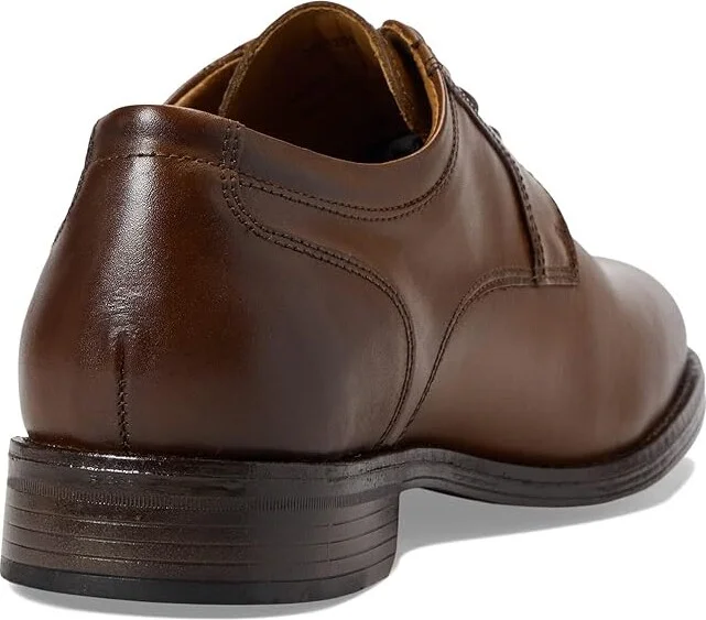 Johnston & Murphy Lewis Plain Toe Men's Shoes Tan Full Grain : 8.5 M (D), Leather - Image 4