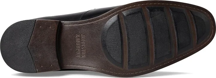 Johnston & Murphy Lewis Venetian Men's Shoes Black Full Grain : 8 M (D), Leather - Image 3