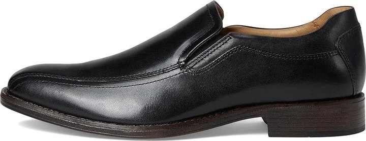 Johnston & Murphy Lewis Venetian Men's Shoes Black Full Grain : 8 M (D), Leather - Image 6