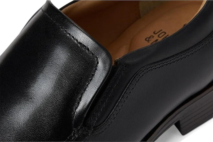 Johnston & Murphy Lewis Venetian Men's Shoes Black Full Grain : 8 M (D), Leather - Image 7