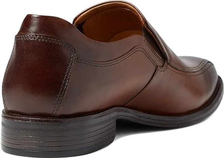 Johnston & Murphy Lewis Venetian Men's Shoes Tan Full Grain : 8 M (D), Leather - Image 4
