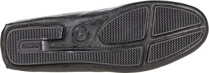 Johnston & Murphy Maggie Penny Women's Dress Flat Shoes Black Washed Sheepskin : 6 M - Image 3