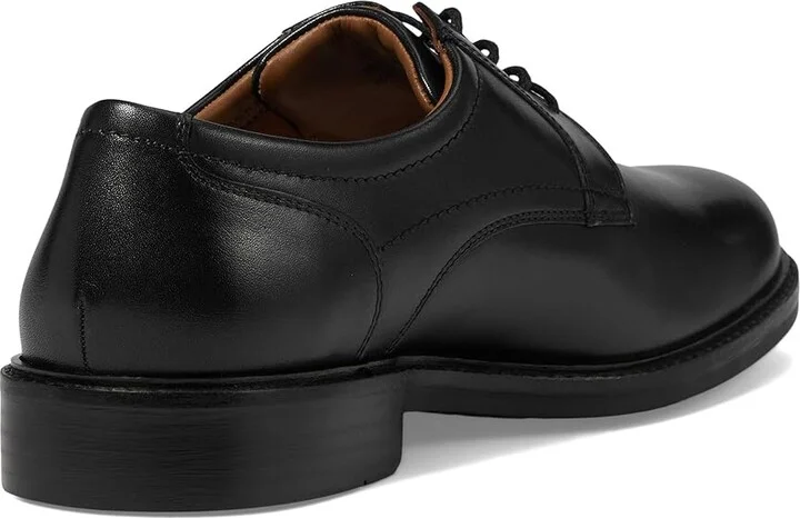 Johnston & Murphy Mason Plain Toe Men's Lace Up Wing Tip Shoes Black Full Grain : 9.5 M (D), Leather - Image 4