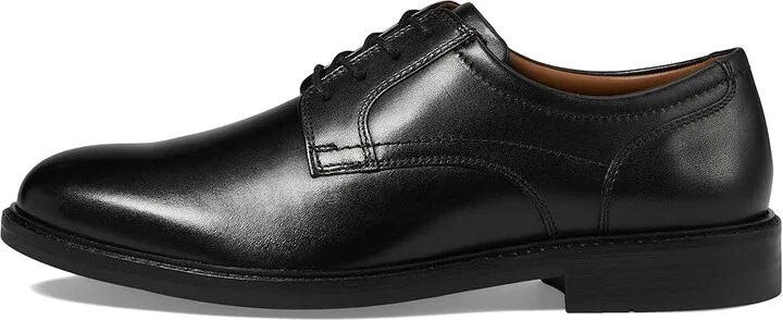 Johnston & Murphy Mason Plain Toe Men's Lace Up Wing Tip Shoes Black Full Grain : 9.5 M (D), Leather - Image 6