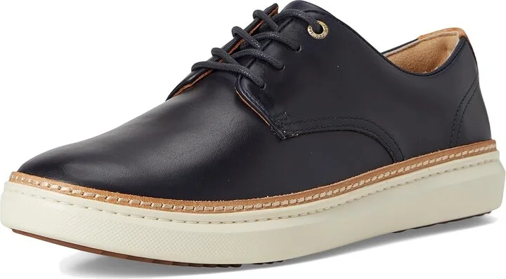 Johnston & Murphy Mcguffey 2 175th Plain Toe Men's Slip on Shoes Navy Oiled American Full Grain : 12 M (D), Leather - Image 5