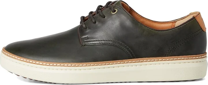 Johnston & Murphy Mcguffey 2 175th Plain Toe Men's Slip on Shoes Olive Oiled American Full Grain : 10 M (D), Leather - Image 6