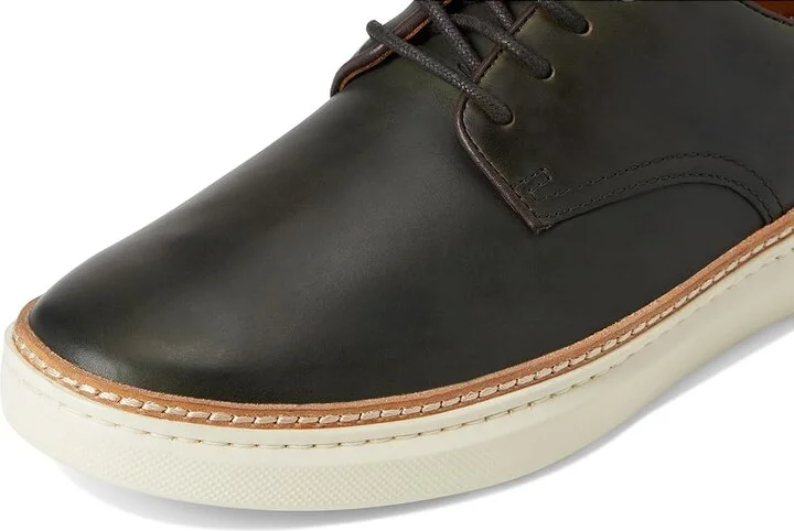 Johnston & Murphy Mcguffey 2 175th Plain Toe Men's Slip on Shoes Olive Oiled American Full Grain : 10 M (D), Leather - Image 7
