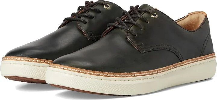 Johnston & Murphy Mcguffey 2 175th Plain Toe Men's Slip on Shoes Olive Oiled American Full Grain : 10 M (D), Leather