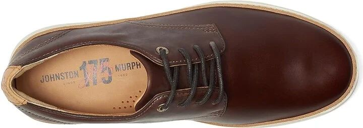 Johnston & Murphy Mcguffey 2 175th Plain Toe Men's Slip on Shoes Tan Oiled American Full Grain : 13 M (D), Leather - Image 2