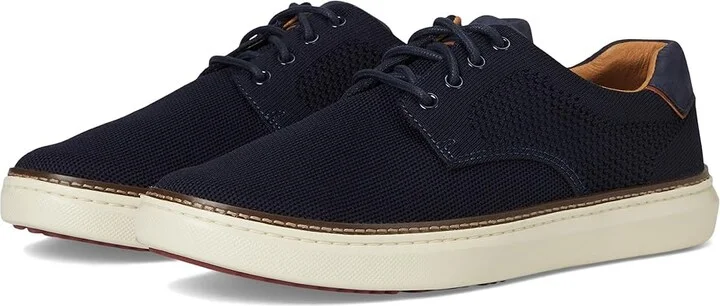 Johnston & Murphy Mcguffey 2 Knit Plain Toe Men's Shoes Navy Knit : 13 M (D), Synthetic