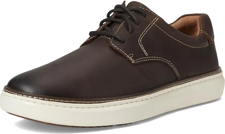Johnston & Murphy Mcguffey 2 Plain Toe Men's Shoes Brown Oiled Full Grain : 13 M (D), Leather - Image 5
