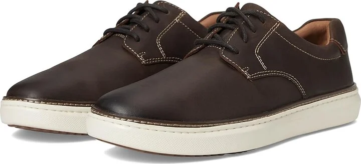 Johnston & Murphy Mcguffey 2 Plain Toe Men's Shoes Brown Oiled Full Grain : 13 M (D), Leather