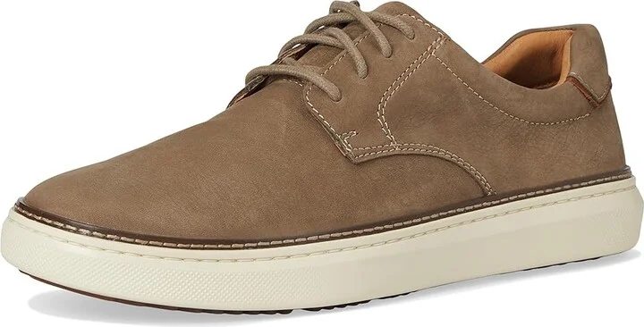 Johnston & Murphy Mcguffey 2 Plain Toe Men's Shoes Taupe Tumbled Nubuck : 15 M (D), Leather - Image 5
