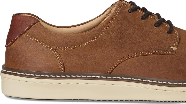 Johnston & Murphy McGuffey Casual Plain Toe Sneaker Men's Lace up casual Shoes Brown Oiled Full Grain : 8 M (D), Leather - Image 8