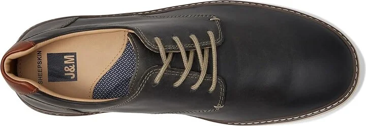 Johnston & Murphy Mcguffey Plain Toe Men's Shoes Gray Oiled Full Grain : 11 M (D), Leather - Image 2