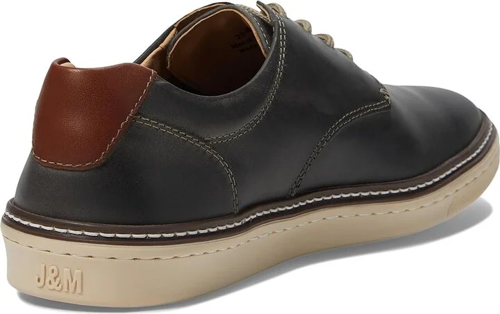 Johnston & Murphy Mcguffey Plain Toe Men's Shoes Gray Oiled Full Grain : 11 M (D), Leather - Image 4