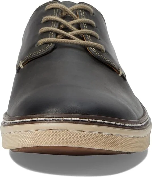 Johnston & Murphy Mcguffey Plain Toe Men's Shoes Gray Oiled Full Grain : 11 M (D), Leather - Image 5