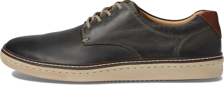Johnston & Murphy Mcguffey Plain Toe Men's Shoes Gray Oiled Full Grain : 11 M (D), Leather - Image 6