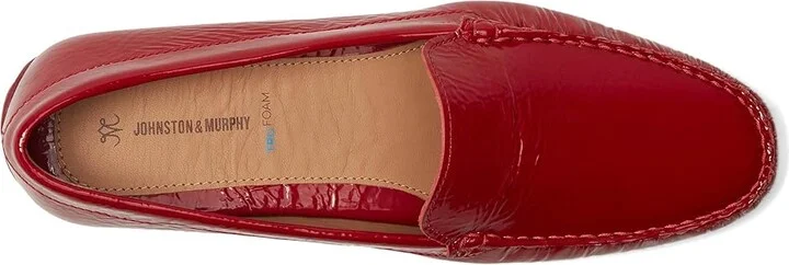 Johnston & Murphy Melanie Venetian Women's Sandals Red : 6 M, Leather - Image 2