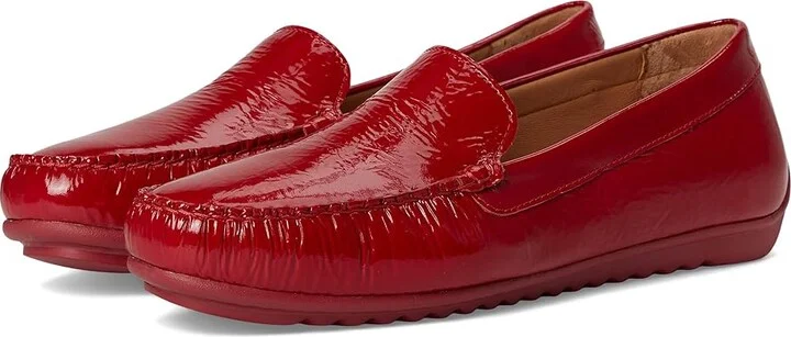 Johnston & Murphy Melanie Venetian Women's Sandals Red : 6 M, Leather