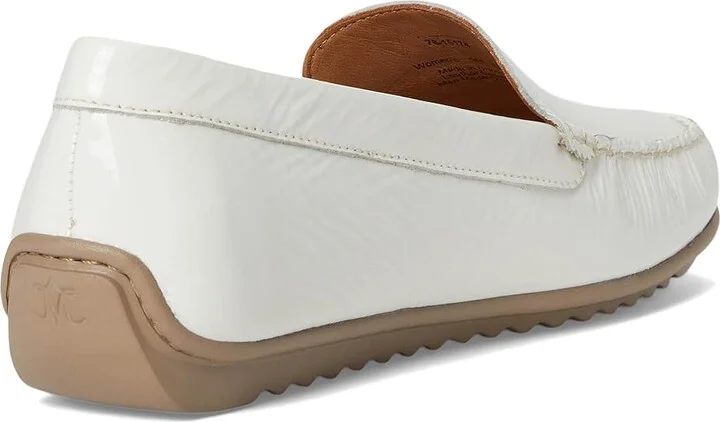 Johnston & Murphy Melanie Venetian Women's Sandals White : 9 M, Leather - Image 4