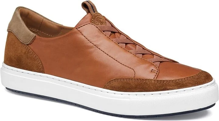 Johnston & Murphy Men's Anson Stretch Lace to Toe Sneaker