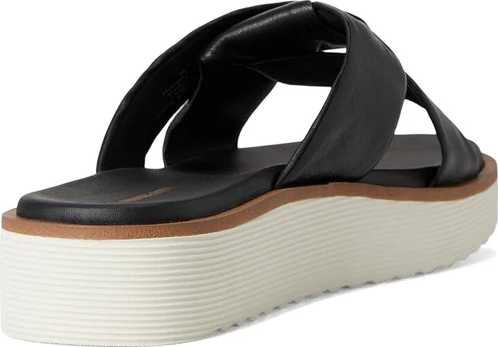 Johnston & Murphy Mitzi Knotted Slide Women's Sandals Black : 8 M, Leather - Image 4