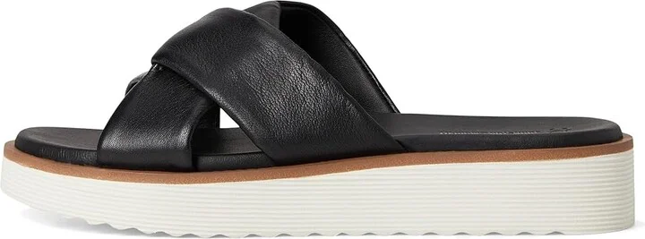 Johnston & Murphy Mitzi Knotted Slide Women's Sandals Black : 8 M, Leather - Image 6