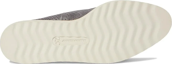 Johnston & Murphy Mitzi Perfed Venetian Women's Work Lace-up Boots Pewter : 8.5 M, Leather - Image 3
